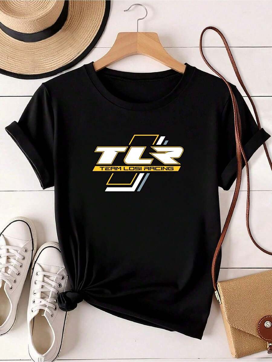 Women T-Shirts - 黑色 - 查看 1