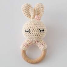 Mainan Kerincingan Rajutan Buatan Tangan, Mainan Rajutan Interaktif untuk Bayi, Lonceng Terintegrasi, Desain 3D yang Lucu, Detail yang Kaya, Menarik Perhatian Bayi, Mengembangkan Pendengaran Bayi, Hadiah untuk Acara Baby Shower, Hadiah untuk Ibu Baru, Hadiah Natal, Hadiah Paskah, Hadiah Kenang-kenangan Bayi Baru Lahir - MultiWarna - View 11