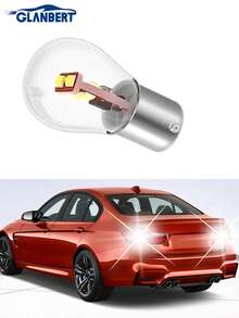 GLANBERT 2pcs Car Turn Signal Lamp/Brake Light/Tail Light/Headlight/Reverse Light/Brake Light Bulbs, 1156 1157 BA15S BAU15S BA15D BAY15D - Multicolor - View 9