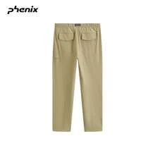 +Phenix 2026SS Elastic Woven Long Pants Outdoor Minimalist Versatile Commute Loose Casual Trousers - Earth Brown - View 5