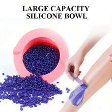 Foldable Wax Melting Pot, Non-Stick Wax Heater Bowl, Easy To Clean Wax Melting Bowl For Hair Removal - Multicolor - View 3