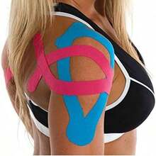 High-Quality Breathable Sports Bandage And Elastic Knee Support - Suitable For Gym Workouts, Running, Tennis And Swimming (2.5cm*5m) - Multicolor - View 3