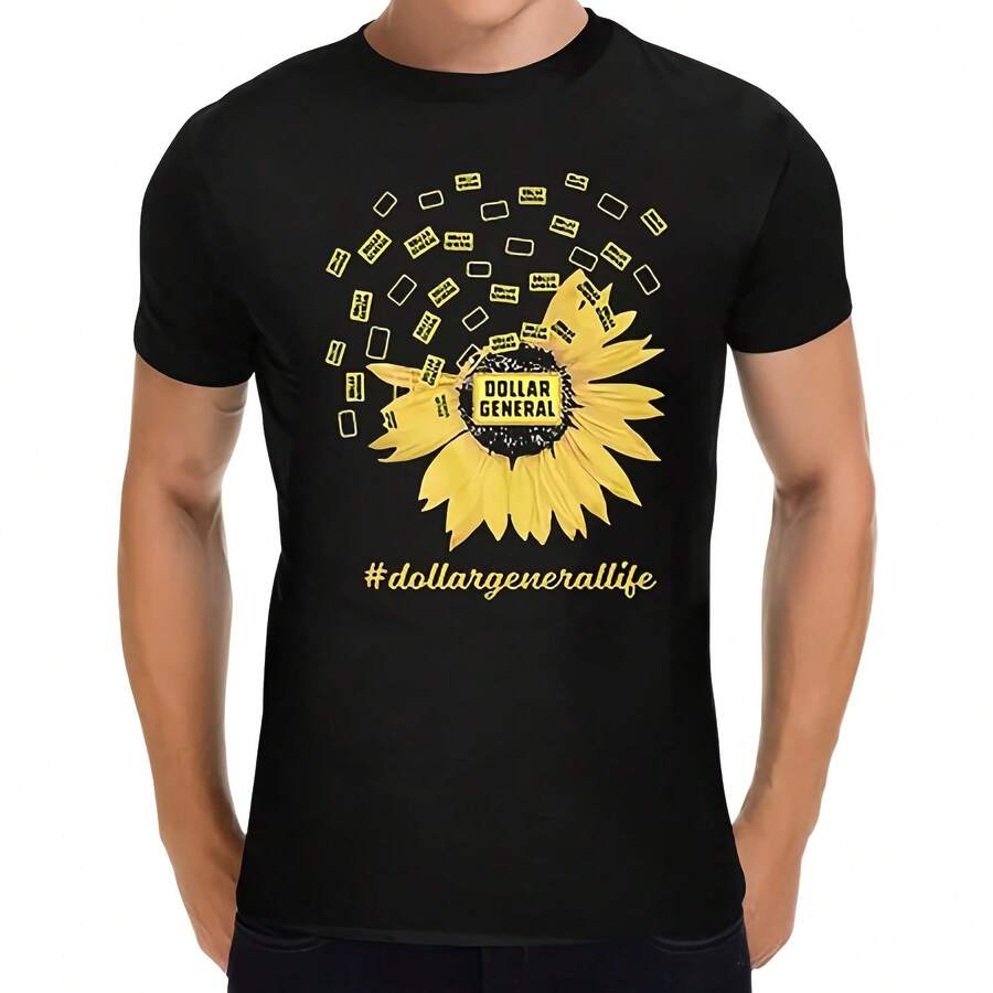 Men's Dollar Giol General Graphic T-Shirt S-3XL WHX 180g - 款式 - 查看 1