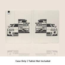 跑車 UV 印刷平面圖案，相容於華為保護殼 /Matepad 11.5 2025/Matepad SE 11吋/榮耀平板保護殼/Honor9/10/X8A/ Pad SE 11吋(2023)/ Pad 2/ A9 等./ 11代 A16 保護殼 - 款式6 - 查看 2