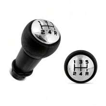 Manopla Cambio Preto Cromado Peugeot 206 207 306 307 308 C3 - A - Visão 5