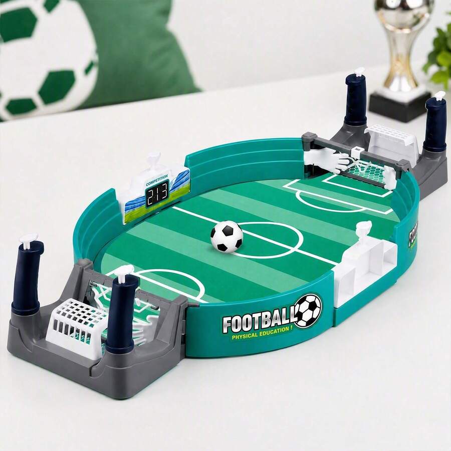 Tabletop Soccer Table , Adult-Oriented Football Match Game For Home Bar - Large +3 Balls - View 1