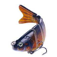 HENGJIA 1PC 10cm18g Wobblers 6 Segments Pike Sinking Fishing Lures Artificial Multi Jointed Sections Artificial Hard Bait Trolling Pike Carp Fishing Tools - Multicolor - View 22