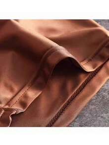 4pcs Luxury Silk-Like Satin Flat Briefs, Smooth & Cool Solid Color Men's Underwear, Lightweight Summer - Multicolor - View 6
