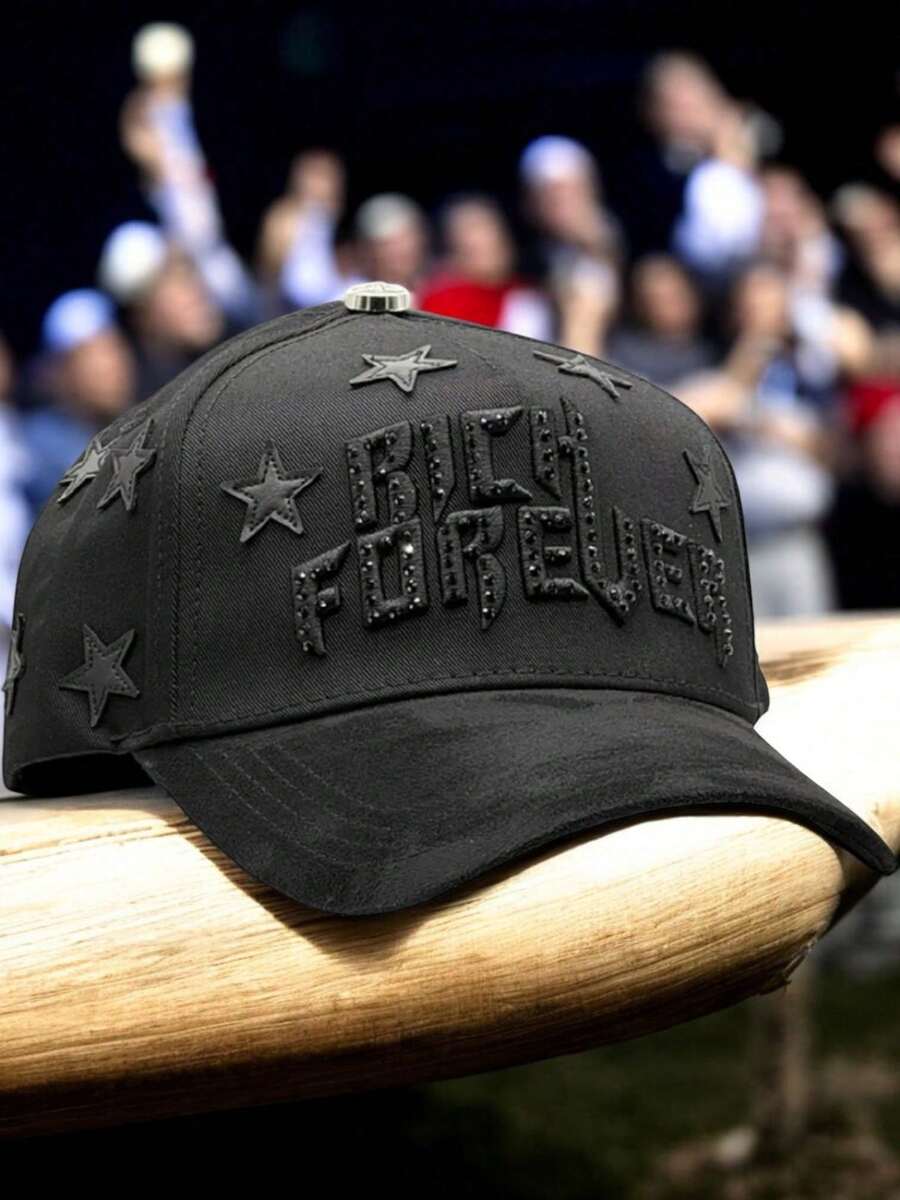 Baseball Caps - Black - View 1