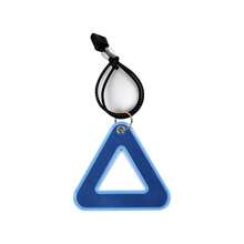 1pc Multicolor Optional Bicycle Seat Reflective Triangle Sign, Hanging Cycling Reflective Plate, Night Riding Warning Sign - A - View 10