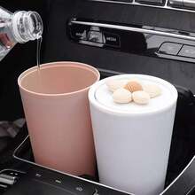 Mini Car Trash Can, Car Storage Bin, Car Trash Bag, Portable Car Trash Can, Cup Holder Trash Can - Multicolor - View 3