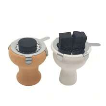 3pcs Shisha, Arabic Water Pipe Mesh, Charcoal Metal Pipe Combustion Mesh, Filter Mesh - one-size - View 3