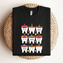 Women T-Shirts - 黑色 - 查看 3