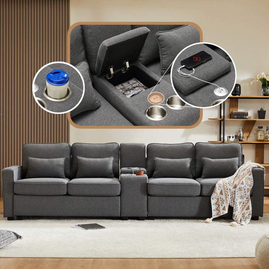 Sofas & Couches - Grey - View 1