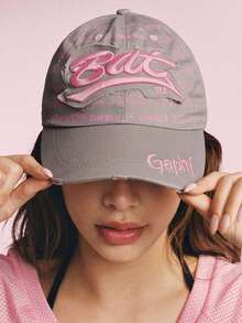 Popjeli 1pc Outdoor Couple Hip Hop Baseball Cap - Multicolor - View 1