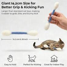 3pcs Interactive Cat Teething Chew Toys, Boredom Relief Dental Toys, Anxiety Relief And Digestion Aid, Interactive Cat Toys For Cats And Dogs, For Exercise And Entertainment, No Battery Required, Gift For Cat Lovers - Multicolor - View 3