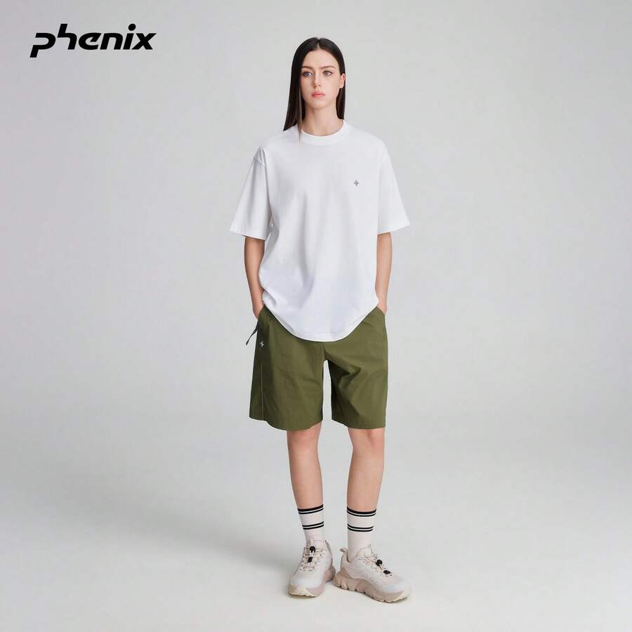 Phenix Phoenix 戶外運動短褲 中性款 2026SS 新款輕量防潑水休閒褲 - 苔蘚綠 - 查看 1