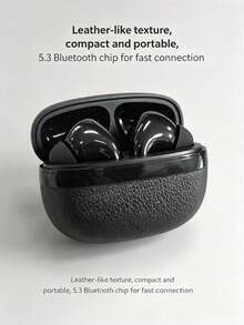 Earbud TWS Bluetooth Nirkabel dengan Peredam Kebisingan, Kualitas Suara Stereo HiFi, Casing Pengisian Daya Nirkabel, Desain In-Ear Tahan Air, Cocok untuk Perjalanan, Kebugaran, Aktivitas Luar Ruangan, dan Penggunaan Sehari-hari - A - View 3