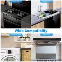 1/2pcs 27.5 Inch Stainless Steel Gap Cover, Kitchen Tool Stainless Steel Slot Cover, Gap Filler Material, Gas Stove Gap Cover, Stove Countertop Gap Keeper For Clean Countertop - View 3