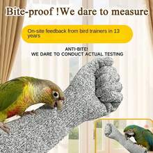 Cat Gloves Bite Proof Scratch Resistant Bite Proof Multipurpose Guard Cat Protection Gloves For Grooming Pet Parrot Bird - 45cm - View 4