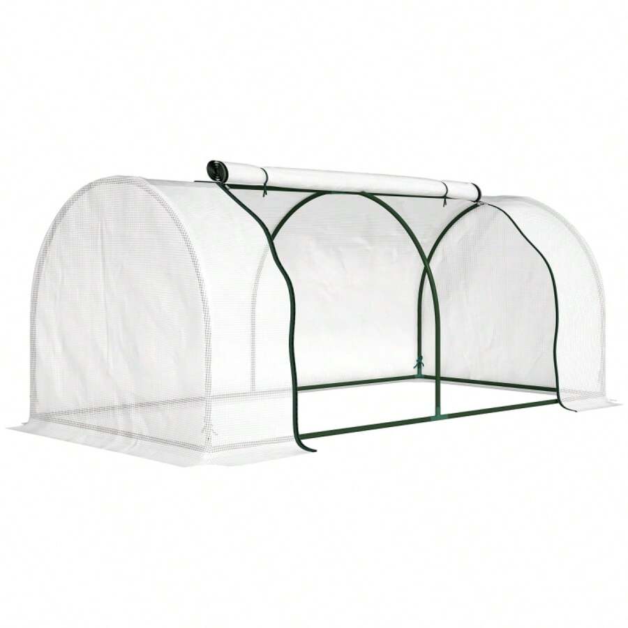 Agricultural Greenhouses - 白色 + 聚乙烯 - 查看 1