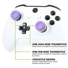 High-Performance Silicone Joystick Caps , Compatible With Xbox Series, 360 And Switch Pro - Blue - View 4
