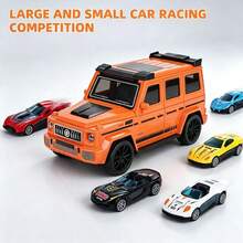 Flexible Track Vehicle, Off-Road Vehicle, No Battery Required For Launching, Inertial Launching Device, Folding Toy Car Model, Multi-Player Racing Competition Toy, Suitable For Both Men And Women As A Gift, Random Color Of Accessories - Multicolor - View 9
