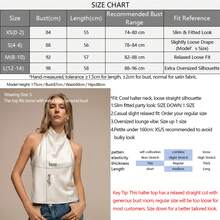 HZXVIC Women's New Solid Color Sexy Backless Halter Neck Blouse, Suitable For Dates, Parties Summer - Beige - View 2