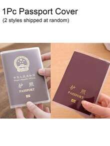 RFID 防盜護照夾，多功能大容量旅行信用卡錢包，極簡旅行護照保護套錢包 RFID 防盜名片夾旅行配件，適合女性和男性 - 彩色 - 查看 21