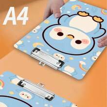 2Dflat 1pc Cute A4 Acrylic Writing Board With Metal Clip, Suitable For Photography, Bulletin Board, Office, Etc. - Lightweight And Durable Clipboard For To-Do Lists, Photos, Schedules, Certificates - Multicolor - View 8