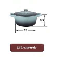 Garnek Ceramiczny Swiss Haus 20 Cm Z Pokrywką – Powłoka Non-Stick - View 3