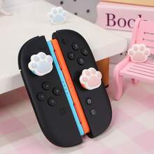 IINE Silicone Joystick Caps, Compatible With Switch 2/NS2/Switch2/Switch2 Pro Controllers/PS 5 Controllers, Game Controller Thumb Joystick Caps, Cute Gaming - View 6