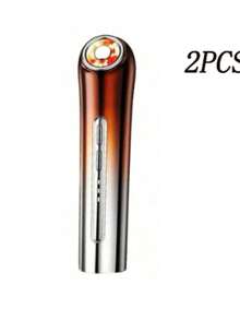 AXH RF Skin Tightening Device - 3-In-1 Device, Combining Microcurrent And Red Light, Lifting And Firming Skin - Silver - View 10