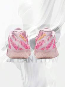 Nike Ja 3 Pink Foam– Men's Lifestyle Sneakers – Shoes For Man -Vintage-Spring & Summer-Inspired Running Shoes, Shock-Absorbing Comfort, Gym To Streetwear Casual Wear-Back To School-HF2793 601 - Pink Foam/Hyper Pink/Silt Red - 查看 4