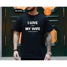 Men T-Shirts - 黑色 - 查看 1
