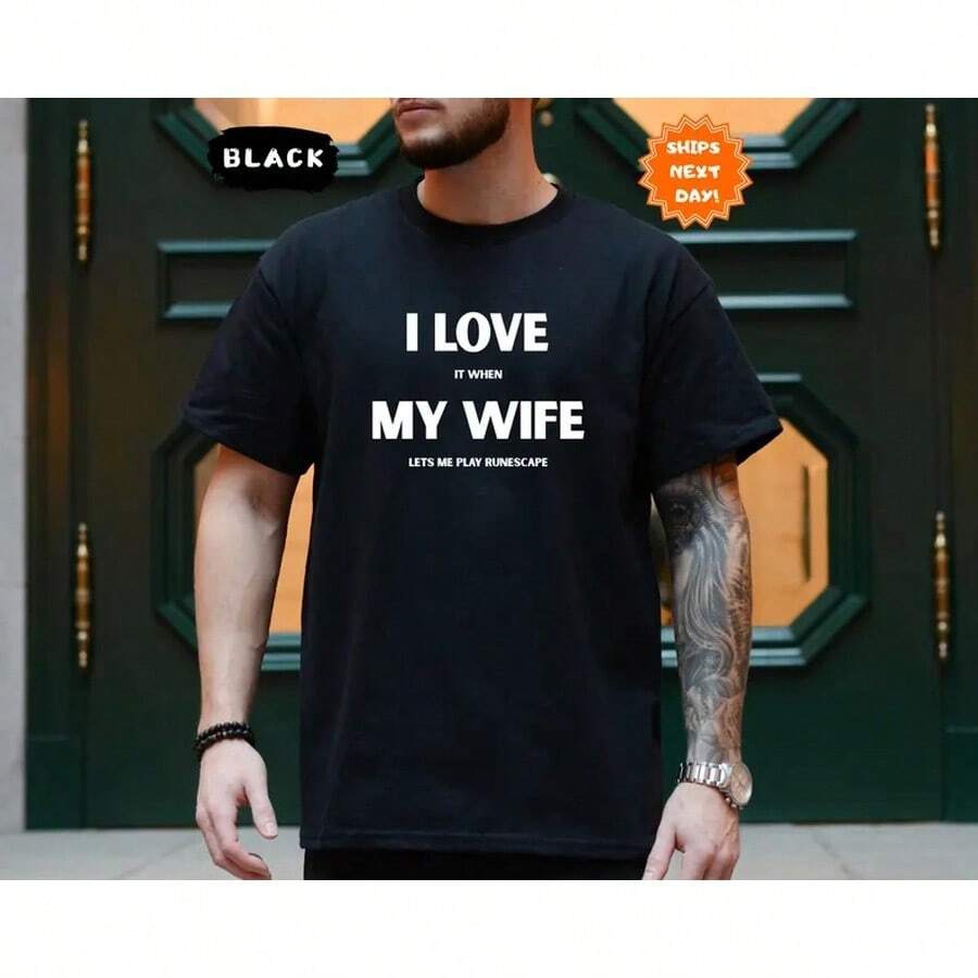 Men T-Shirts - 黑色 - 查看 1