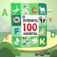 Montessori Spanish Learning Book Is A Colorful Picture Book With Many Beautiful Animal Images, Designed To Help Children Recognize Animals And Expand Their Vocabulary. This Book Is Suitable As A Birthday/Halloween Gift. - Multicolor - View 3