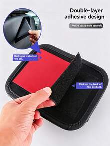 Car Storage Bag, Adhesive Front And Passenger Seat Center Console Storage Box, Multifunctional Car Seat Gap Storage Bag, Car Storage, Tidy Car Interior Space, Car Storage Organizer - Multicolor - View 3
