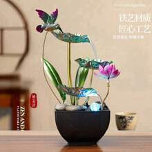 Creative Hummingbird Desktop Water Fountain Small Circulating Water Cat Drinking Fountain Cat Gift Living Room Bedroom Decor - Hummingbird - View 4