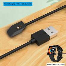 FCV 2 Paquetes Cargadores Magnéticos Compatibles con Band 7 Pro Cargador de Reloj Inteligente de Reemplazo 1m Para Redmi Watch 3 /2 /2 Lite / Smart Band Pro Cable de Carga Rápida,3ft - Ver 3