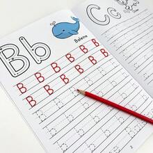 Children's French Alphabet & Number Handwriting Practice Workbook Set, Classroom Early Education Teaching Materials, Handwriting Skill Practice, Teacher Supplies - French Alphabet Books - View 10