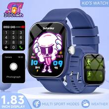 2026 New Upgraded Kids Smart Watch, Unisex, 1.83-Inch Large HD Screen, Supports Bluetooth Calling, Alarm, Customizable Widgets, Equipped With Sports Mode, Perfect Gift For Children, Most Popular Watch For Kids - Multicolor - View 3