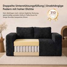 Sofas & Couches - 黑色 - 查看 4