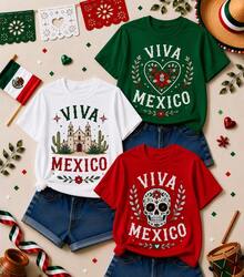 Women T-Shirts - Tricolor - View 1