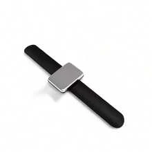 1pc Black Silicone Magnetic Wristband, Strong Magnetic Metal Surface For Adsorbing Sewing Pins And Hair Clips, Dual-Use For Patchwork Sewing And Hair Styling, Elastic Wrist Band Fits Wrist, Professional Practical Accessory For Handmade And Hair Salon - Multicolor - View 12