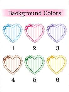 Personalized Girls Acrylic Name Tag: Cute Heart Backpack Keychain With Contact Info, Back To School Backpack Name Tag, Diaper Bag Tag - Multicolor - View 8