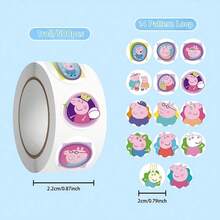 2026 500PCS Roll Sticker Cartoon Decoration Planner DIY Dessert Seal DIY Stickers Cute Party And Party Decoration - Multicolor - View 2