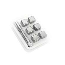 ENSSU 304 Stainless Steel Ice Cubes, Summer Cooling Tool Suitable For Whiskey And Other Beverages, Quick Freezing, Reusable, Ideal For Gifts And Celebrations - Multicolor - View 15