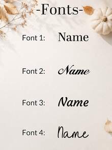 Custom Thanksgiving Name Place Card, Personalized Table Name Tag, Rustic Fall Dinner Decor, Customized Guest Place Setting, Customizable Harvest Table Accent, Autumn Party Favor, Family Gathering, Holiday Gift, Gifts For Family And Friends - Style a - View 3