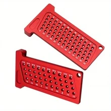 Marking Tool Woodworking Metric/Inch Precision T-Square Hole Gauge Marking Ruler Right Angle Ruler Layout Tool Woodworking Marking Ruler Metric/Imperial T-Square Hole Gauge Layout Measuring Drawing Ruler Aluminum Alloy Tools & Home Improvement Measuring Analysis Instrument Measuring Tool Caliper - A - View 3